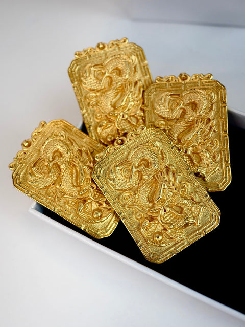 ( PENDANT ) V4 GOLD DRAGON