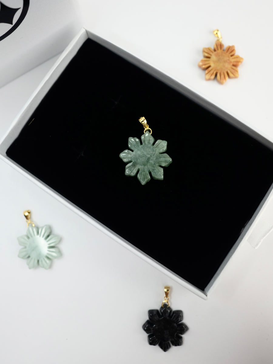 ( PENDANT ) NEW MINI JADE FILO STAR