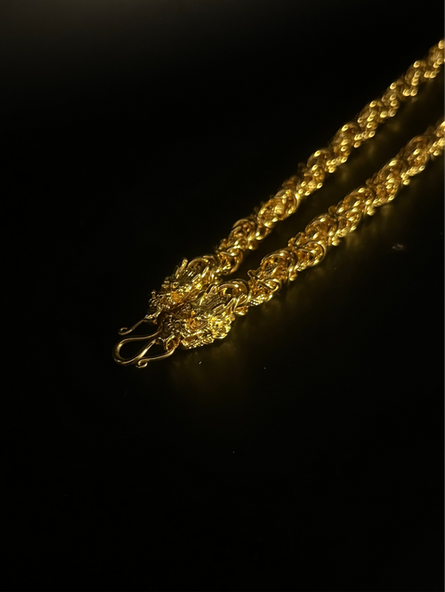 ( CHAIN ) DRAGON 24K GOLD FILLED