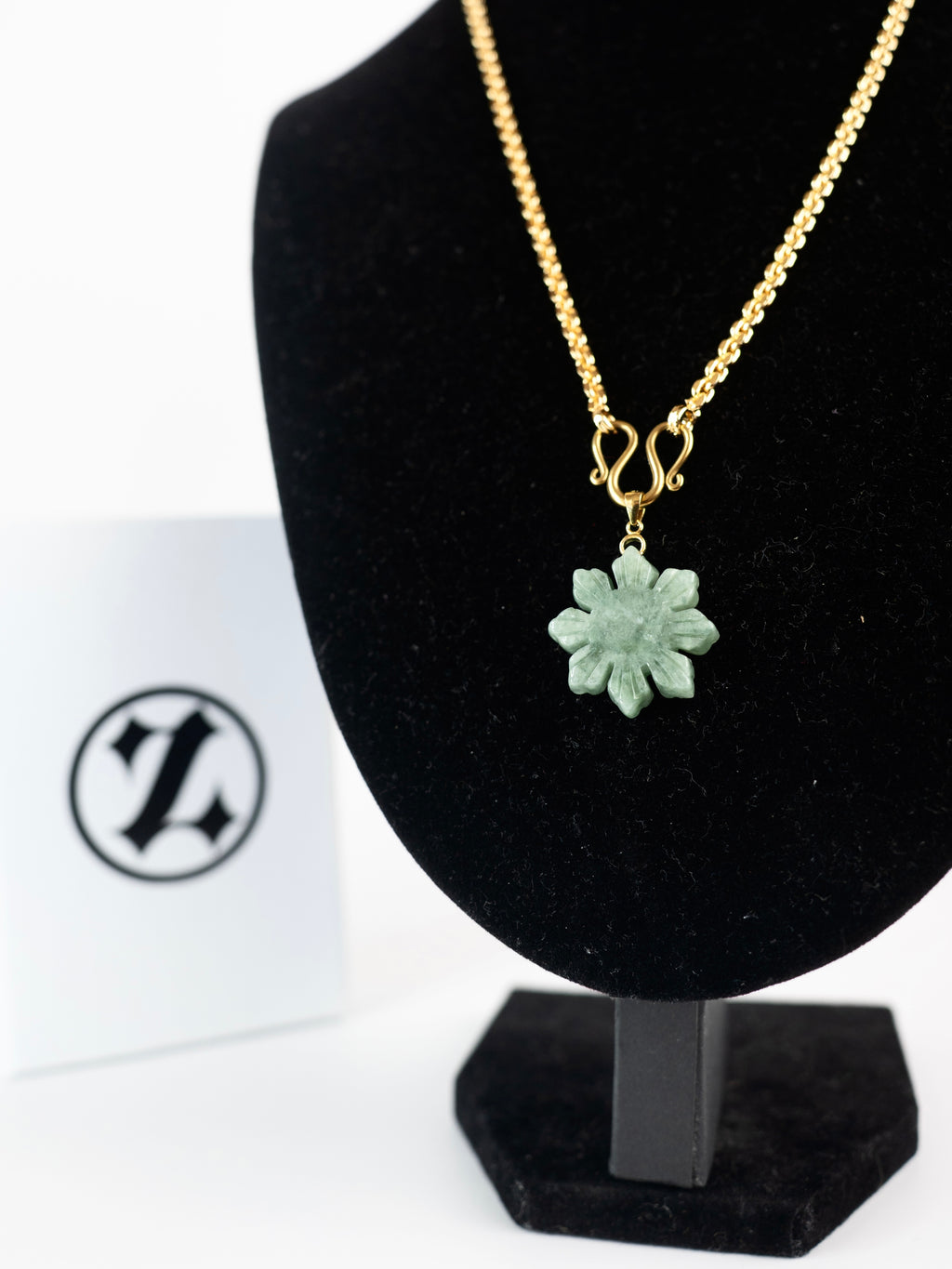 ( PENDANT ) NEW MINI JADE FILO STAR