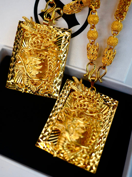 GOLD DRAGON + V2 DRAGON CHAIN