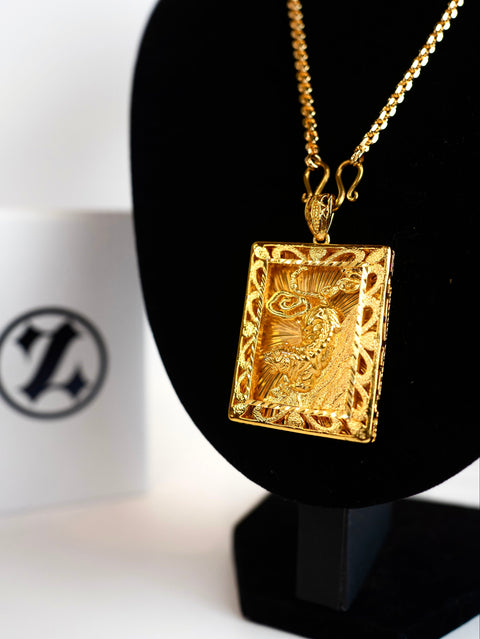 ( PENDANT ) GOLD TIGER