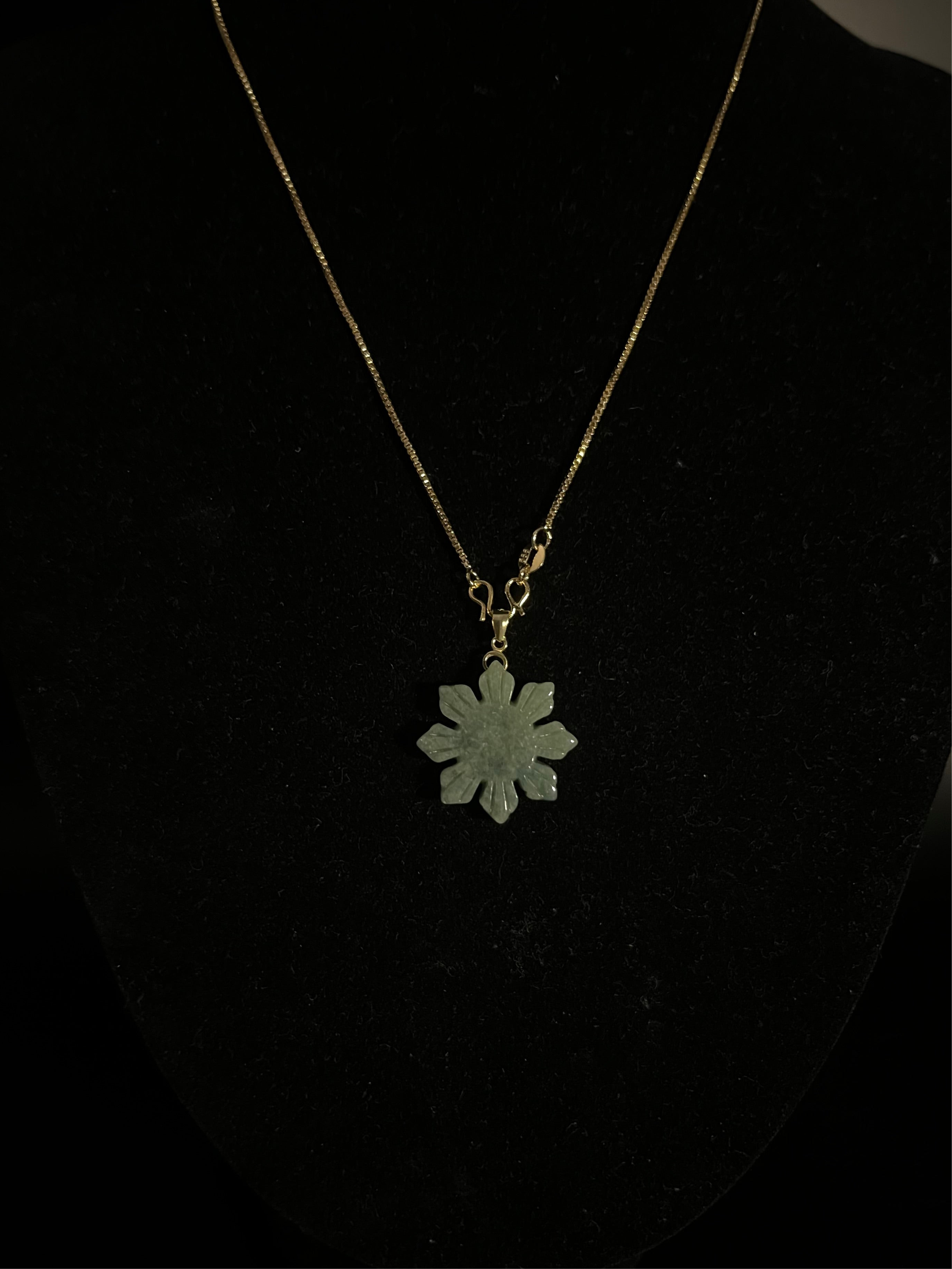 ( PENDANT ) NEW MINI JADE FILO STAR