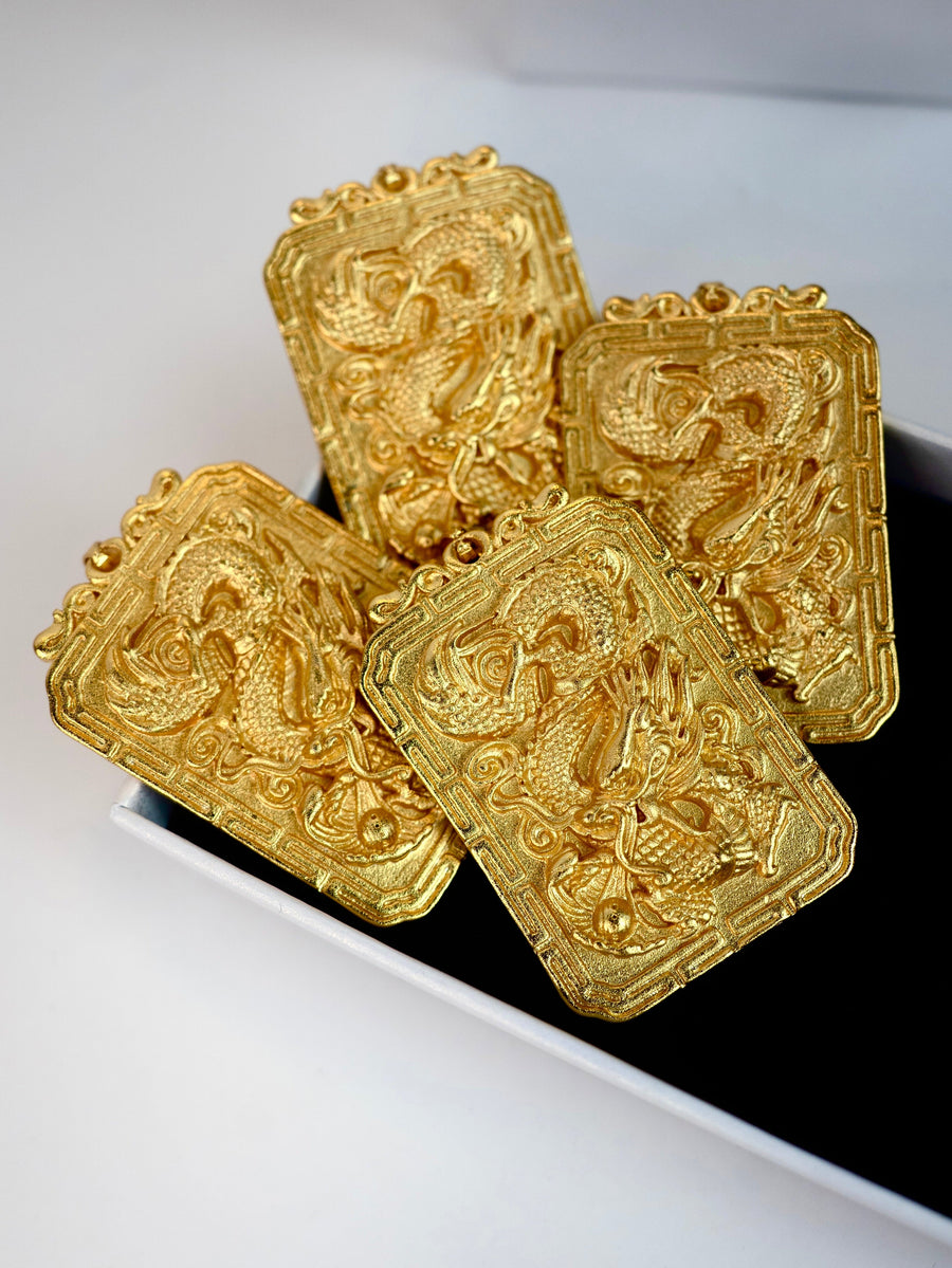 ( PENDANT ) V4 GOLD DRAGON
