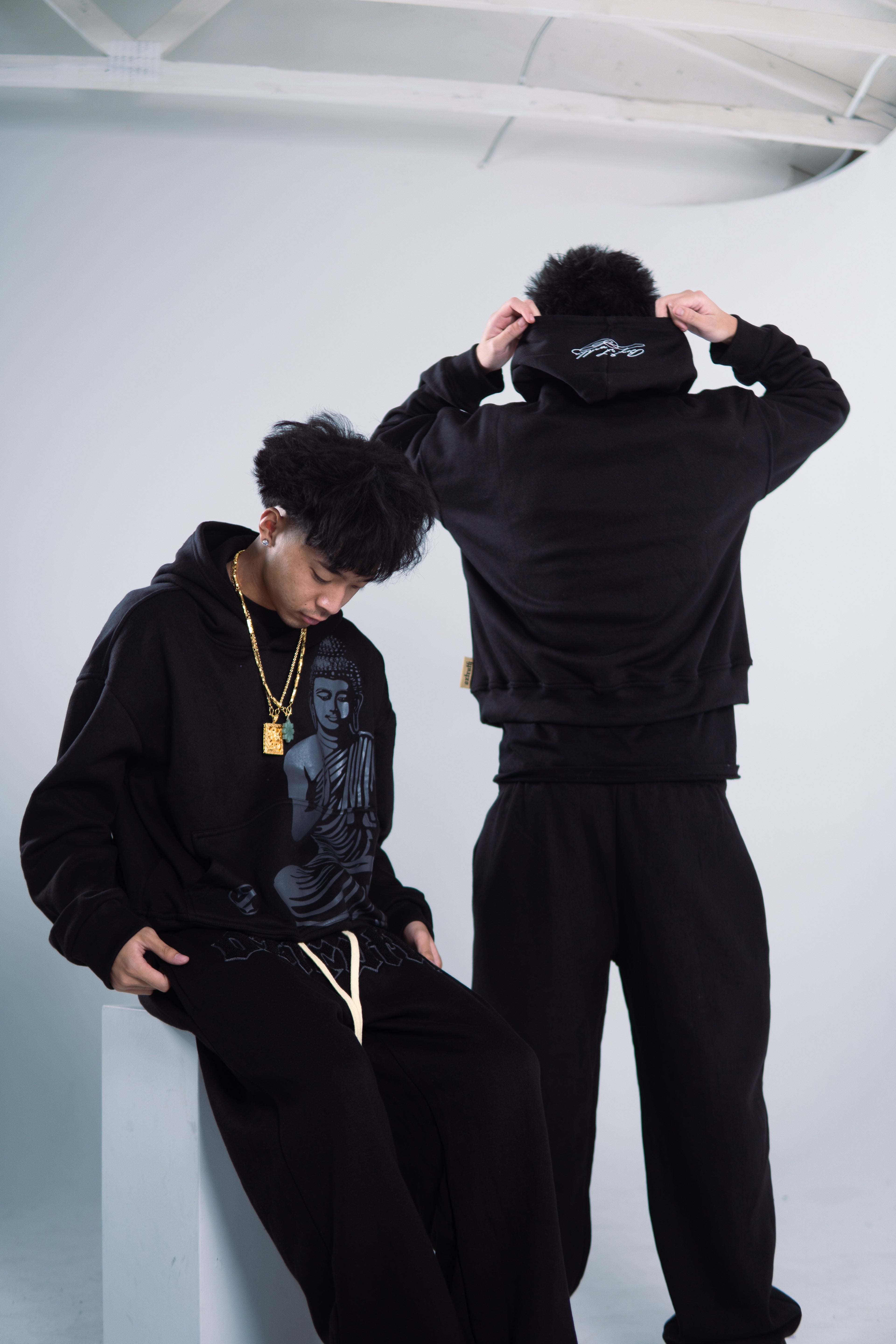 (PREMADE) V2 BLACK OZTRUTH HOODIE