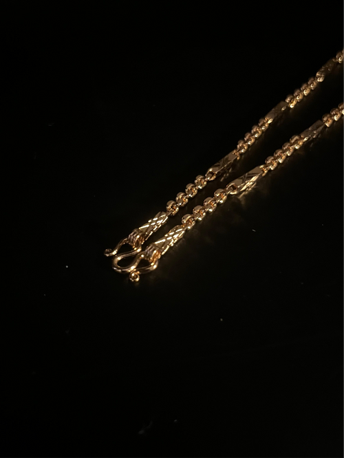 ( CHAIN ) NEW CHAMPAIGN 24K GOLD FILLED