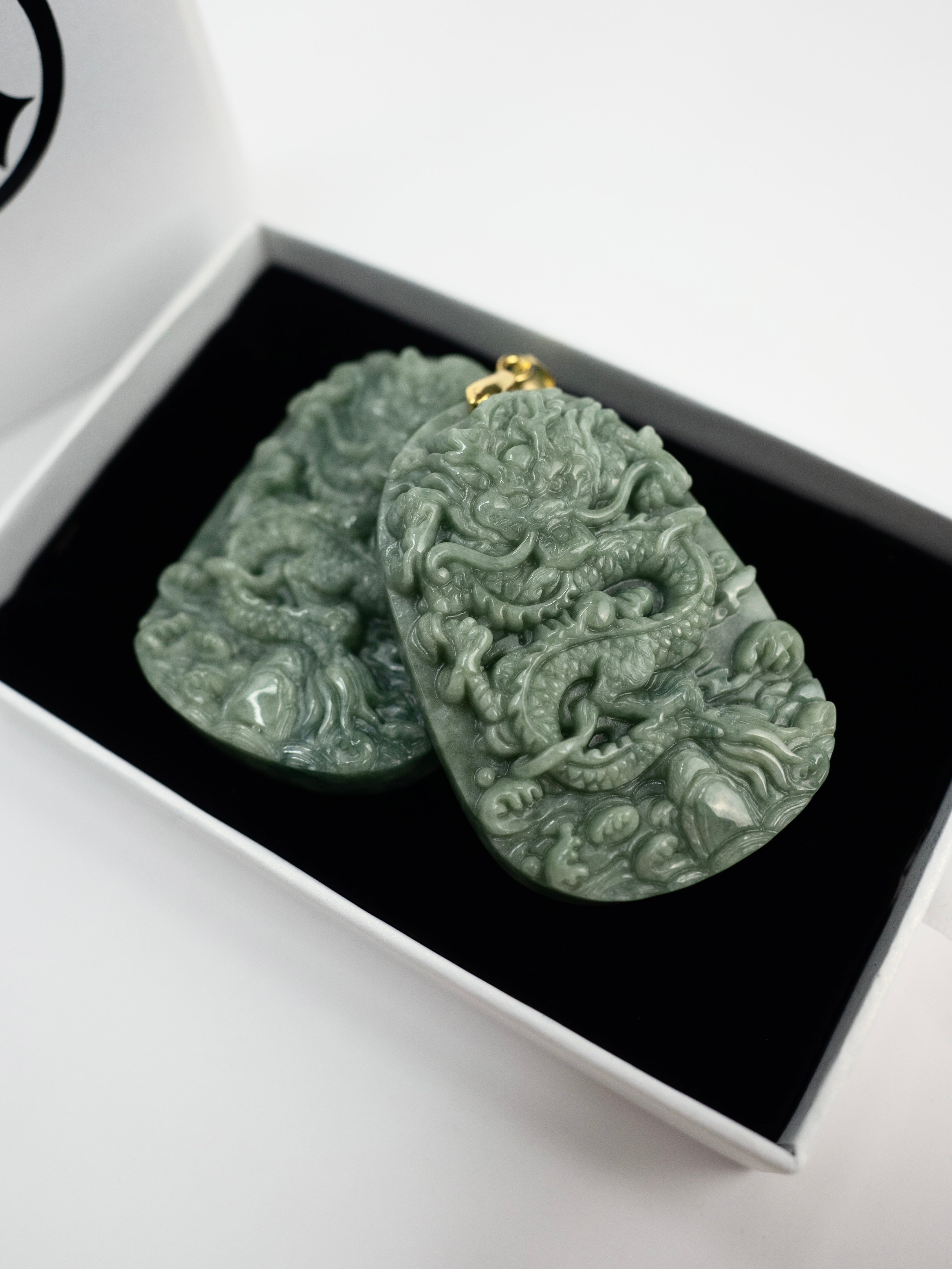 ( PENDANT ) V2 JADE DRAGON