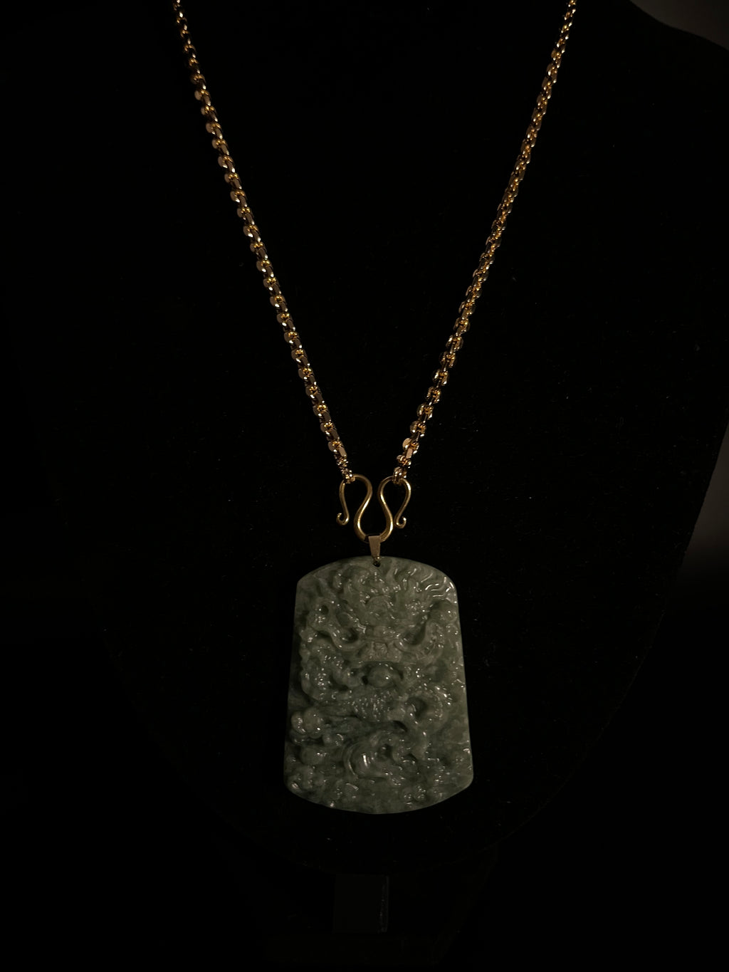 ( PENDANT ) JADE DRAGON