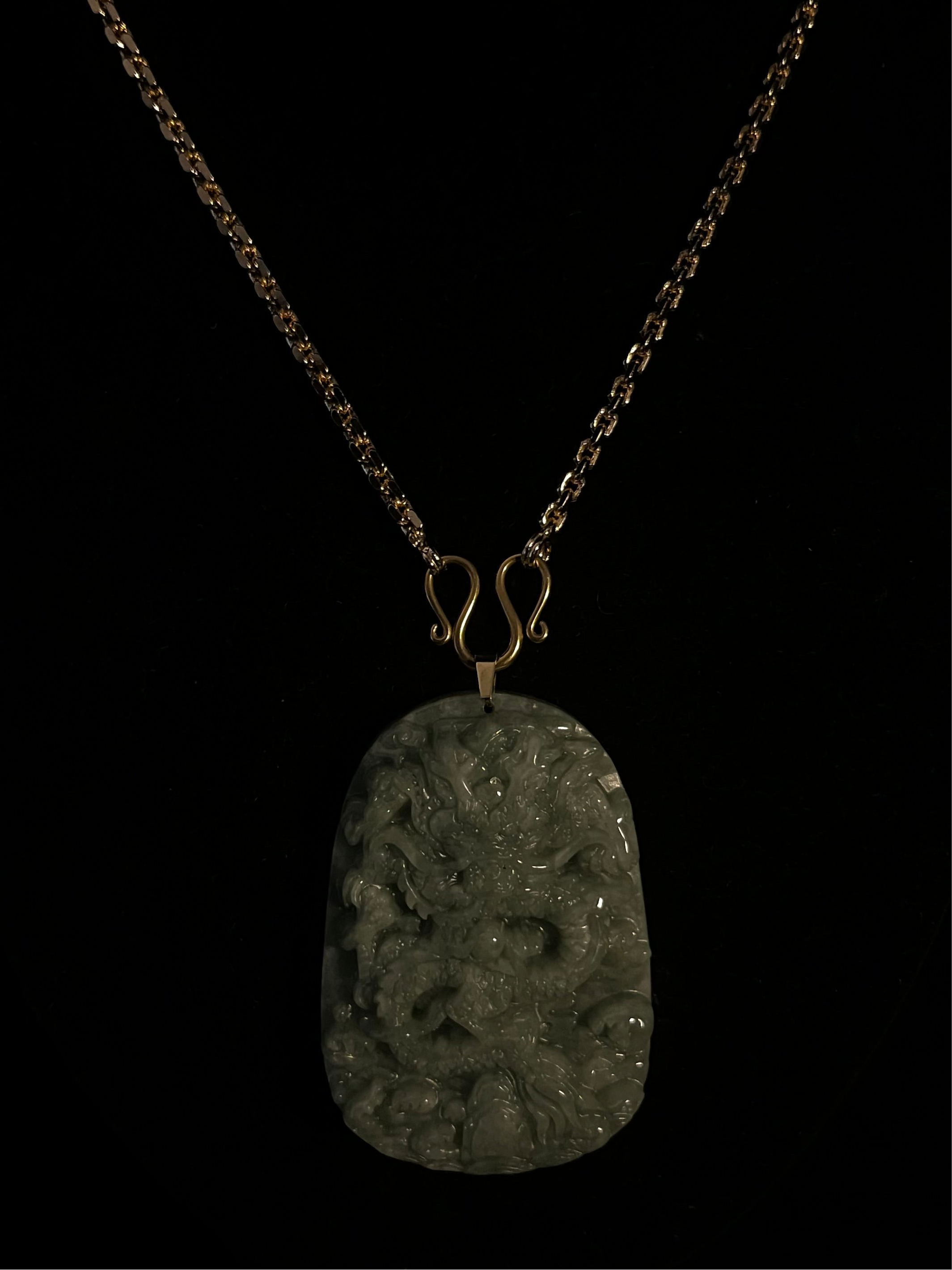 ( PENDANT ) V2 JADE DRAGON
