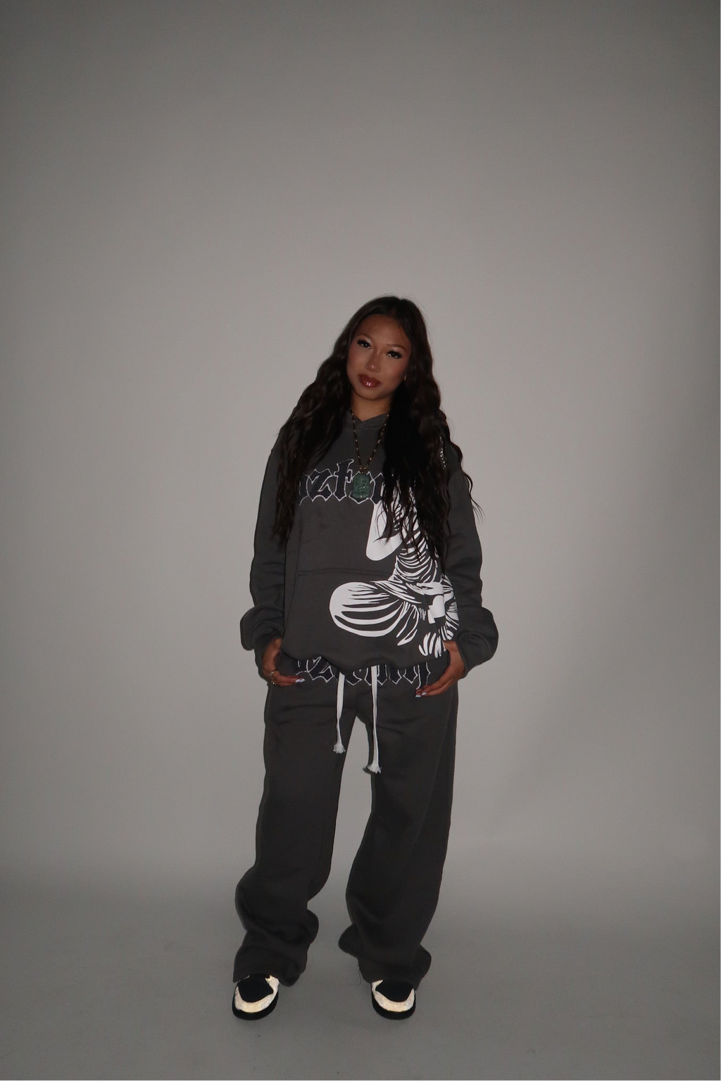 GREY OZTRUTH HOODIE