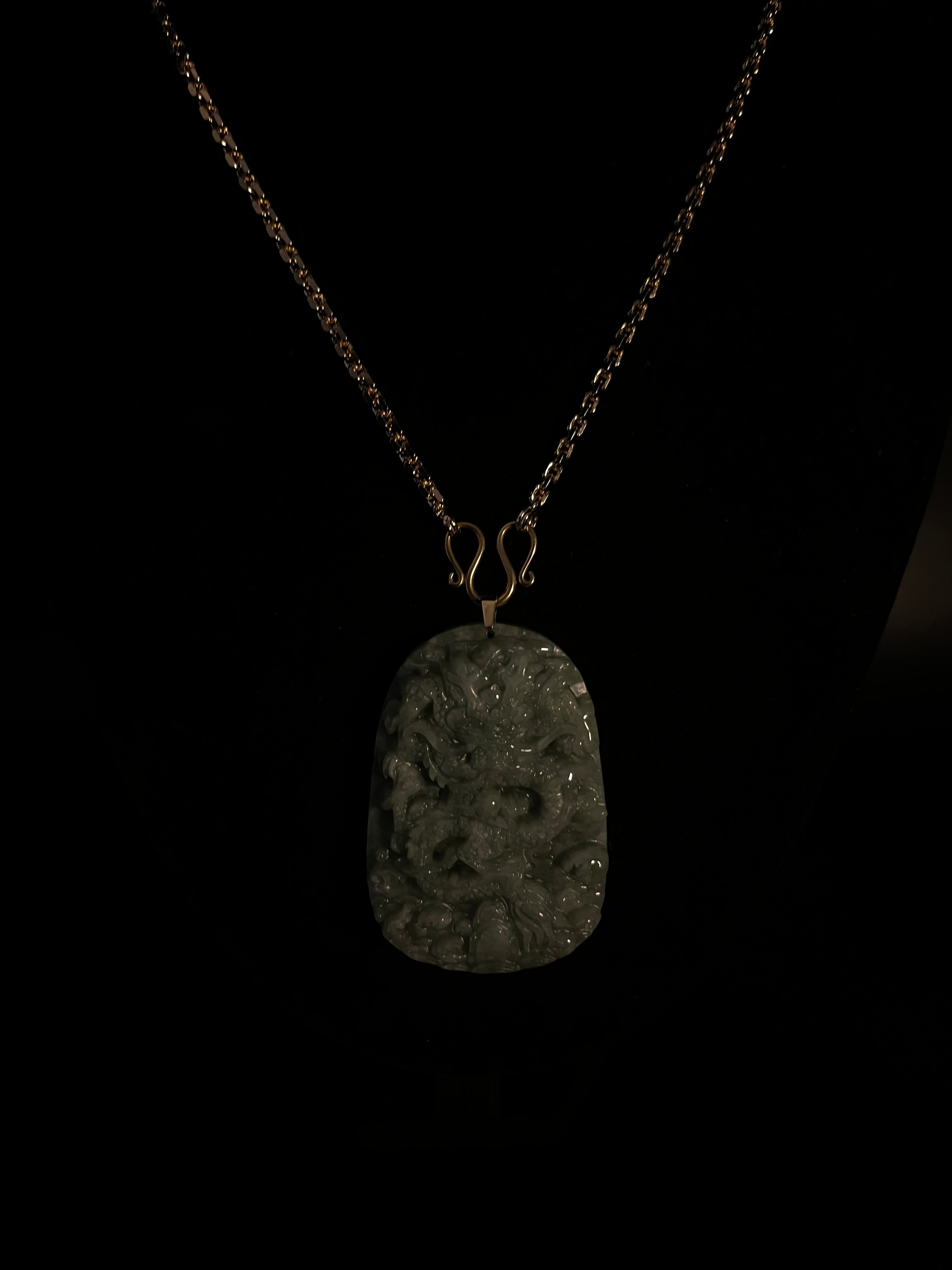 ( PENDANT ) V2 JADE DRAGON
