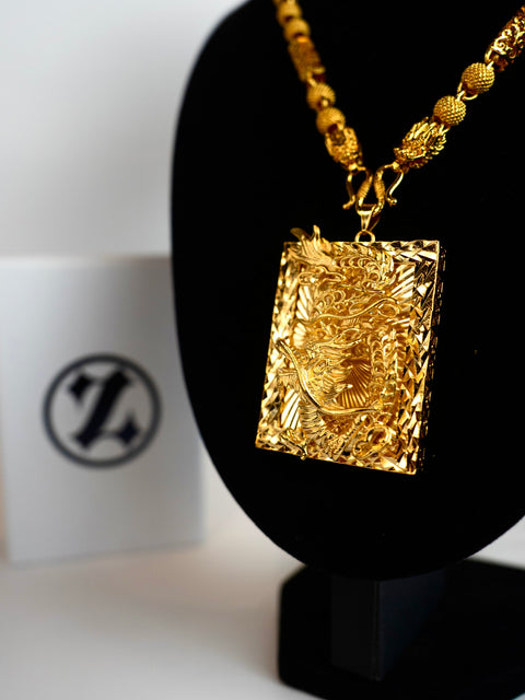 GOLD DRAGON + V2 DRAGON CHAIN