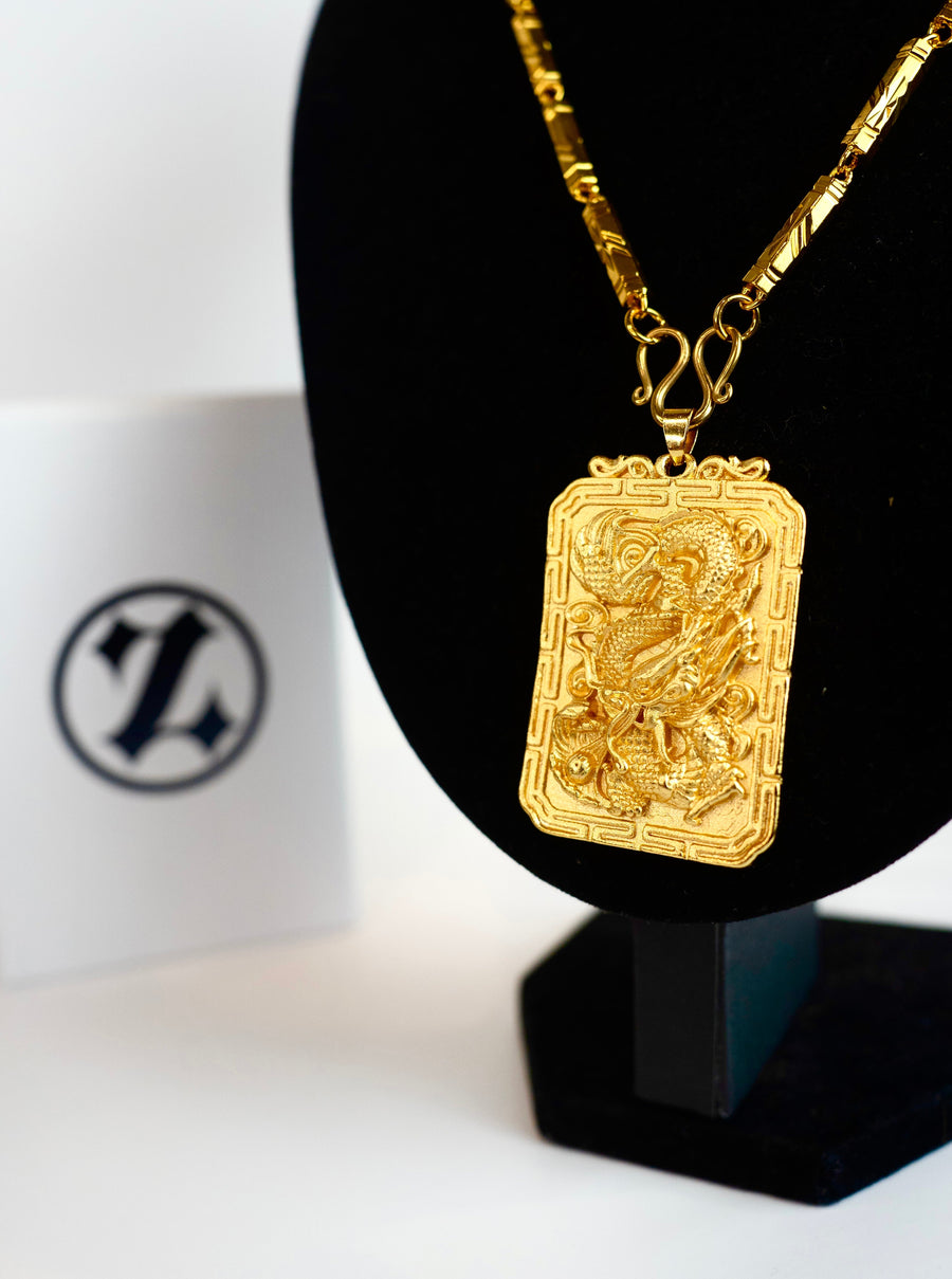 ( PENDANT ) V4 GOLD DRAGON