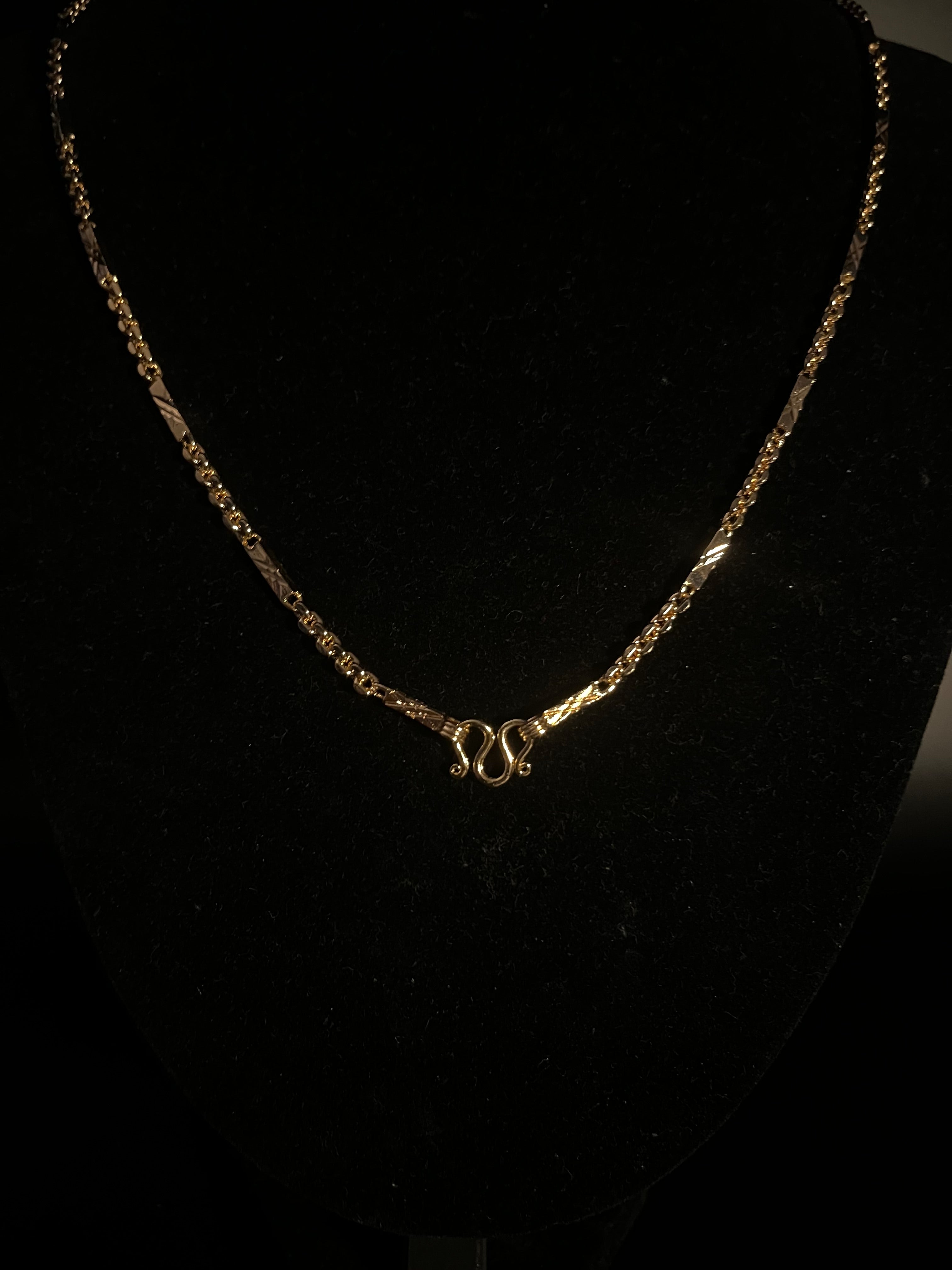 ( CHAIN ) NEW CHAMPAIGN 24K GOLD FILLED