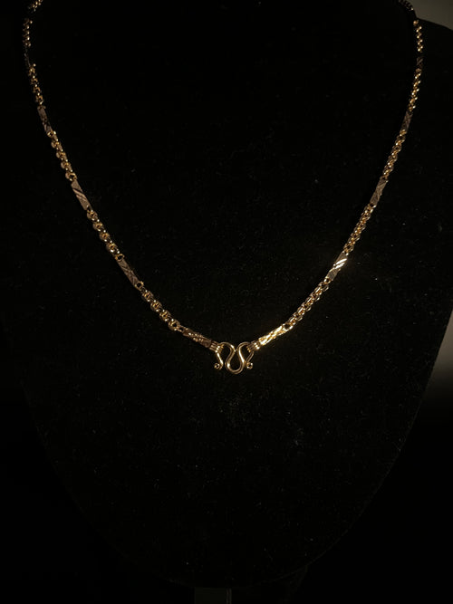 ( CHAIN ) NEW CHAMPAIGN 24K GOLD FILLED